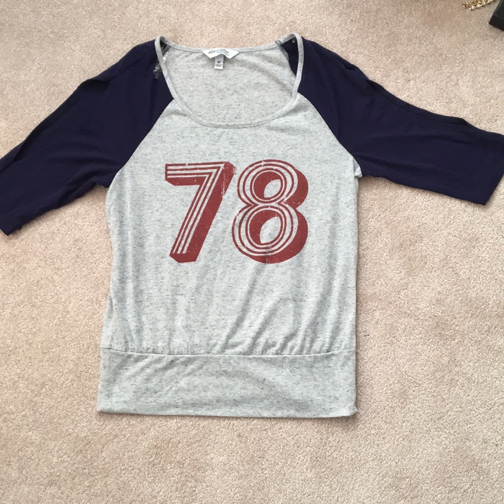 78 shirt with open shoulders